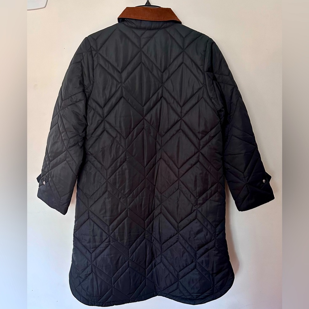 NWTs Barbour Bonnie Quilted Jacket. Black. Size 8 US (12 UK). - Picture 5 of 12
